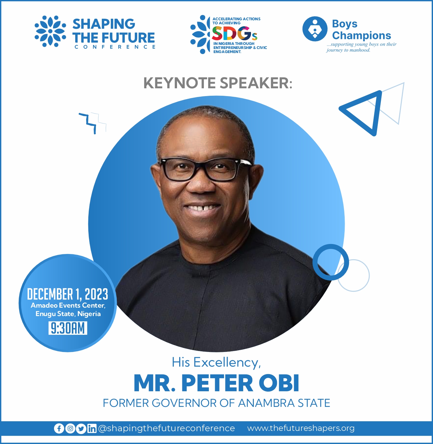 His Excellency, Mr Peter Obi