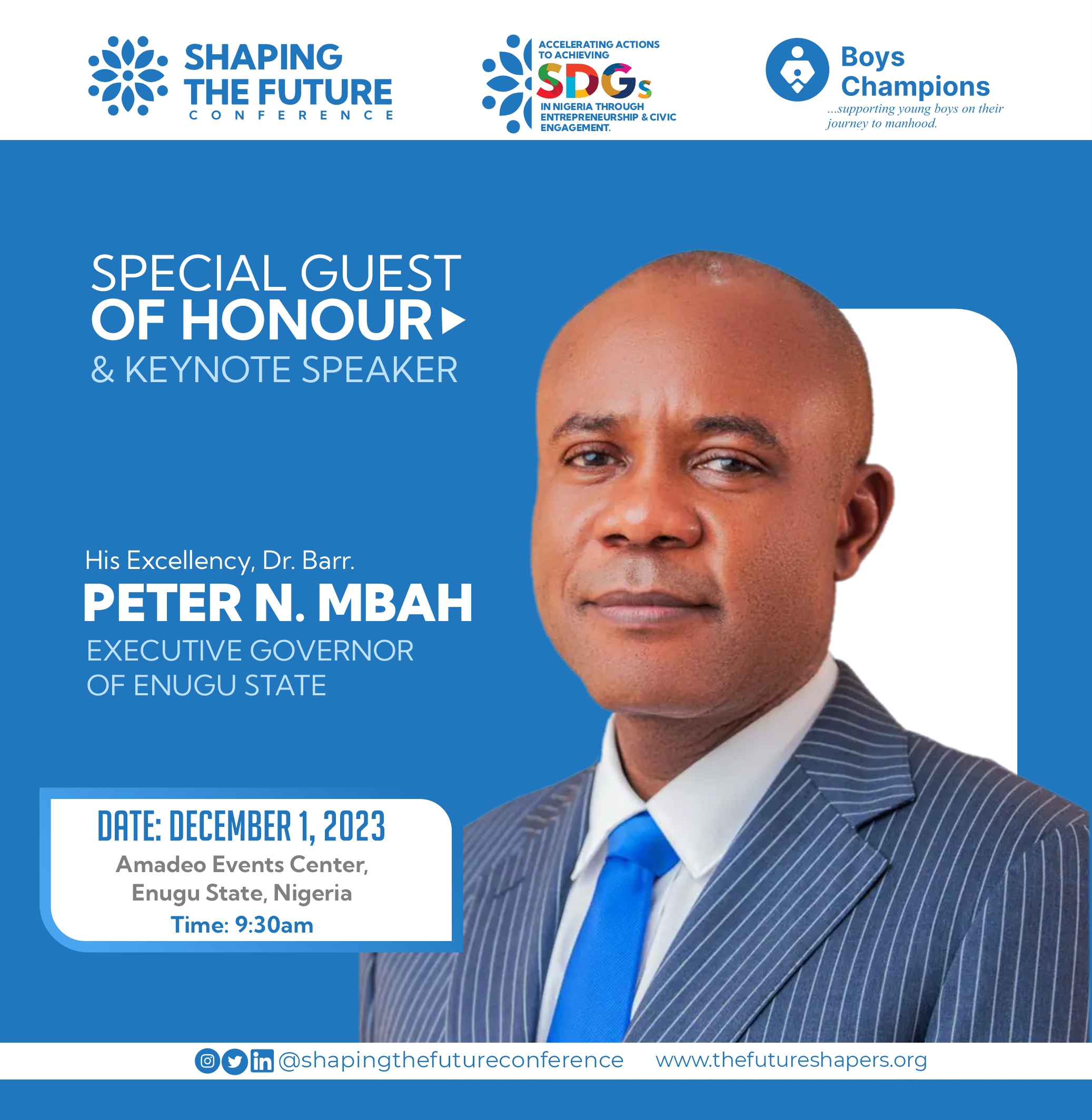 His Excellency, Dr. Peter N. Mbah